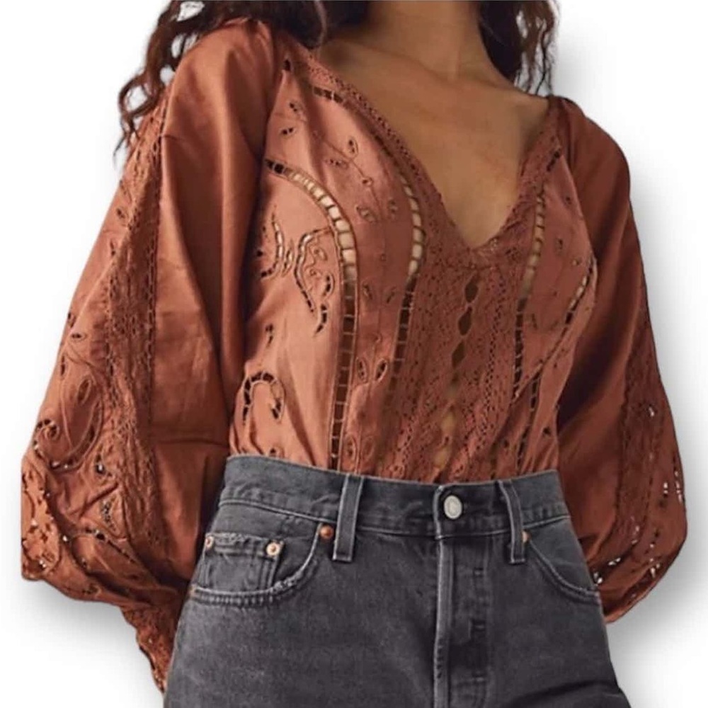 Free People Regina Top Size Small
